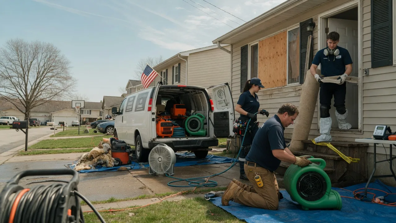 Water Damage Restoration in Battle Creek, MI near me